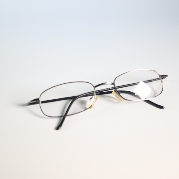 Success SS-207 Ant Silver slim frame eyeglasses eyewear 50-18 135 N6 - Picture 2 of 8